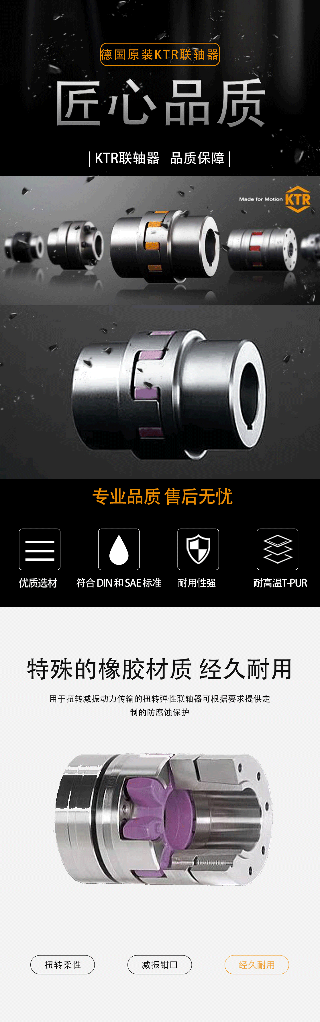 什么是KTR RADEX联轴器，它有哪些特点？